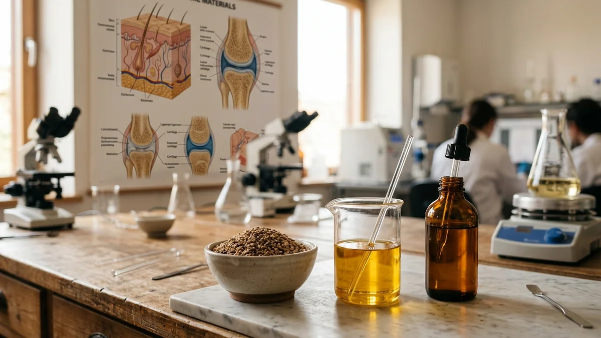 Aceite de sésamo y penetración transdérmica: ¿Cómo llevan los activos al cartílago? - Dossier Científico Artro-Salud