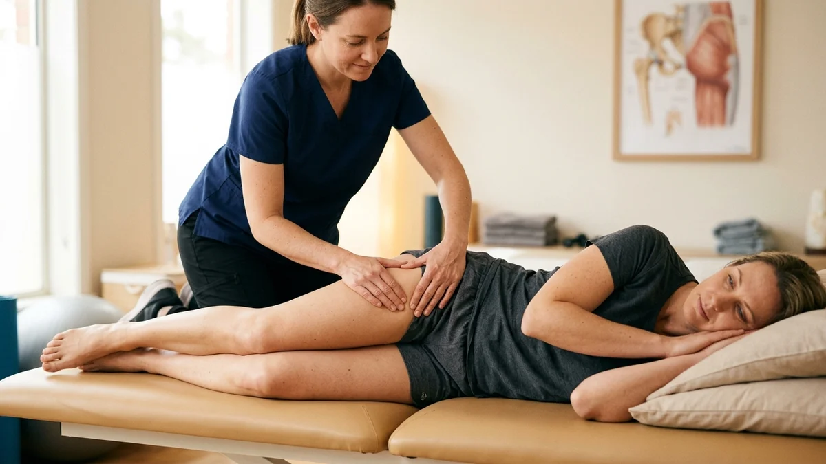Bursitis de cadera (Trocanteritis): Síntomas al dormir de lado y tratamiento sin inyecciones - Dossier Científico Artro-Salud