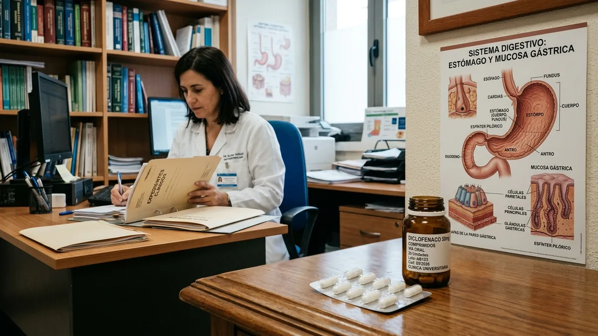 Diclofenac en Argentina: Efectos secundarios gástricos que nadie te cuenta - Dossier Científico Artro-Salud