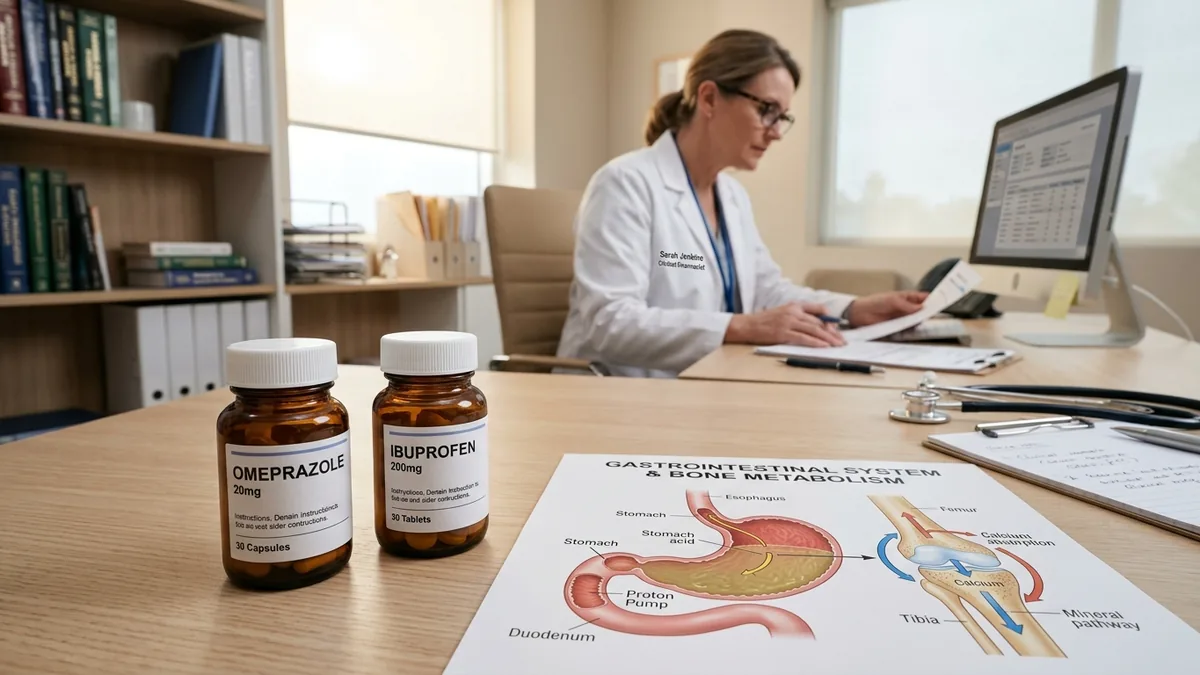 ¿Por qué tomar Omeprazol junto con ibuprofeno no evita el daño en las articulaciones? - Dossier Científico Artro-Salud